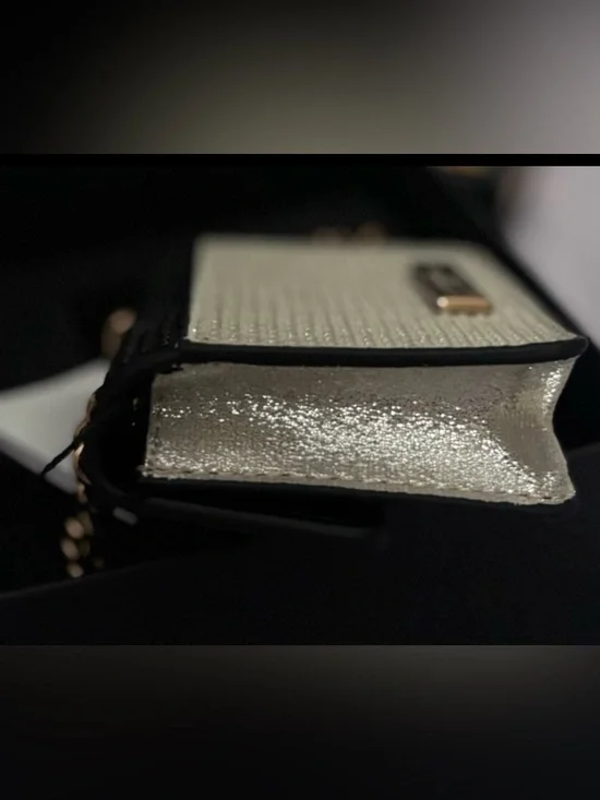 Kurt Geiger London NWT Micro Kensington Black/White Rhinestone Crossbody in Box - Picture 7 of 10